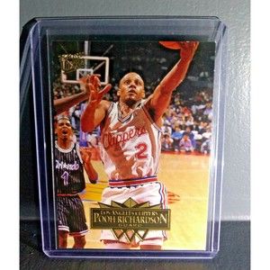 1995-96 Pooh Richardson Fleer Ultra #81 Basketball Card